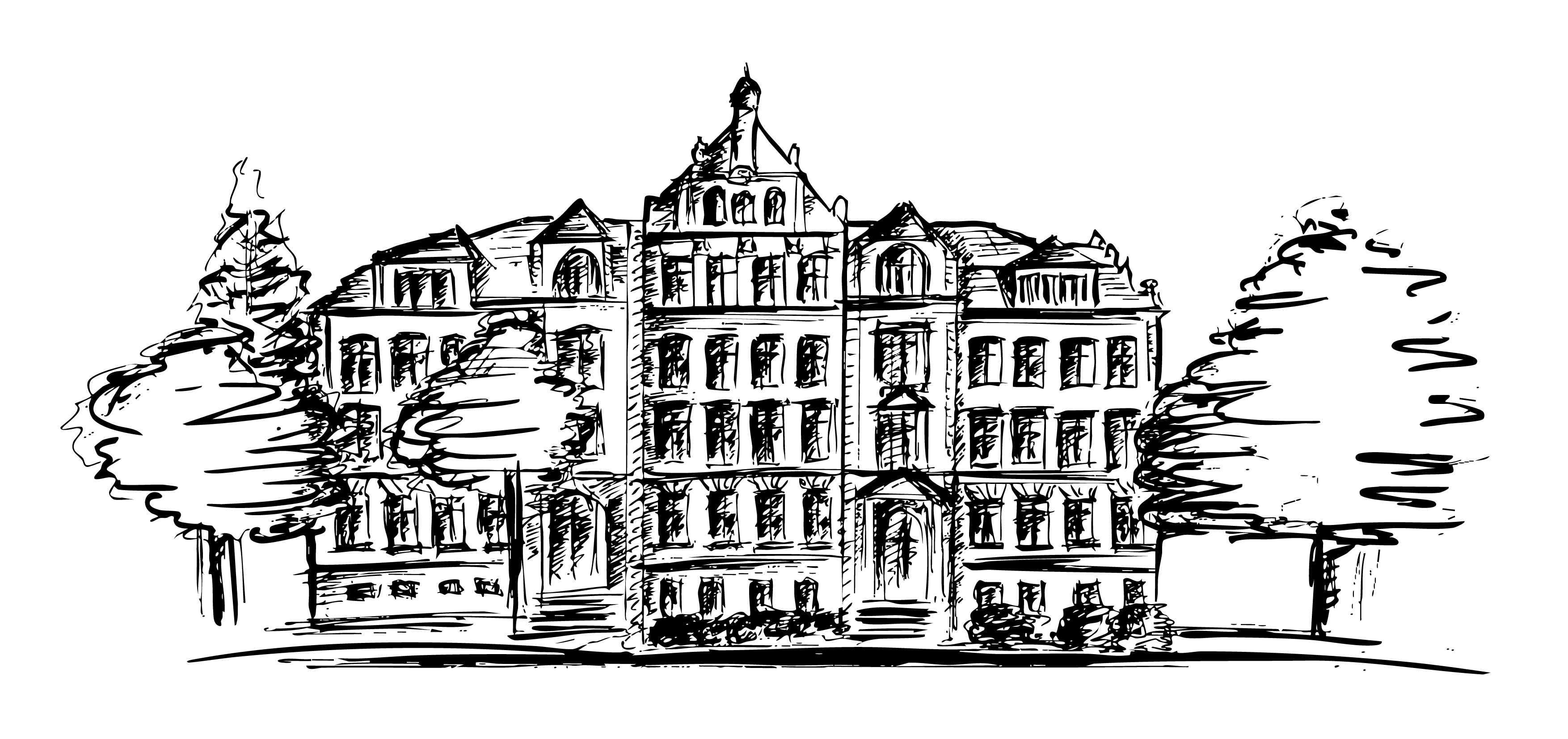 Schwarzenbergschule Waldkich zeichnung