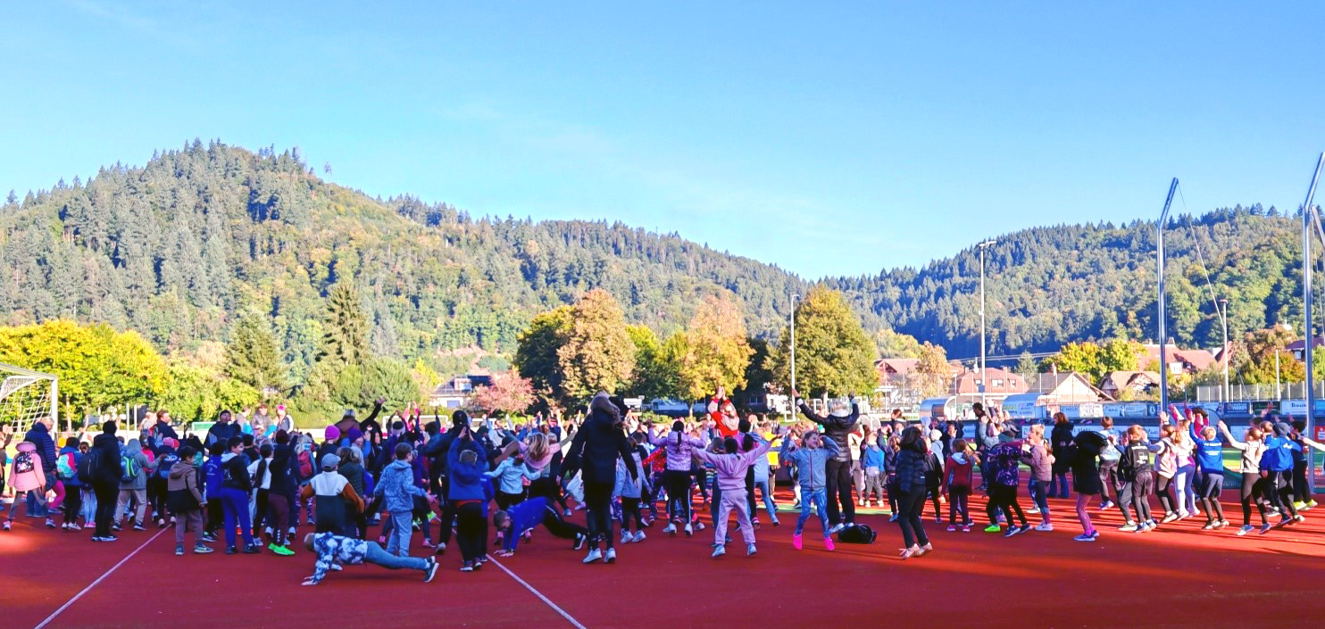 Sporttag an der Schwarzenbergschule