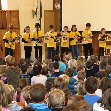 Foto Schulfest der Schwarzenbergschule