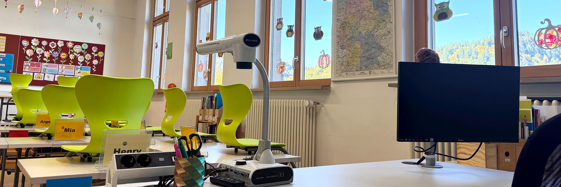 Schwarzenbergschule Klassenzimmer 