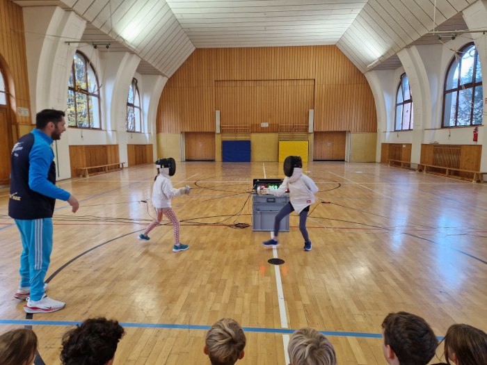 Schnupperstunde Fechten Klasse 3